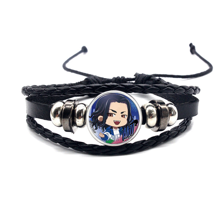 Pulsera de pulsera ajustable de caricatura al por mayor MOQ≥2 (M) JDC-BT-Yany007