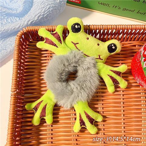 Wholesale Cartoon Rabbit Hair Ring Plush Rabbit Hair Rope JDC-HS-JShi001