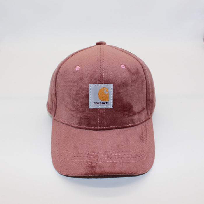 Wholesale Hat Polyester Velvet Short Brim Baseball Cap MOQ≥2 (F) JDC-FH-QCL002