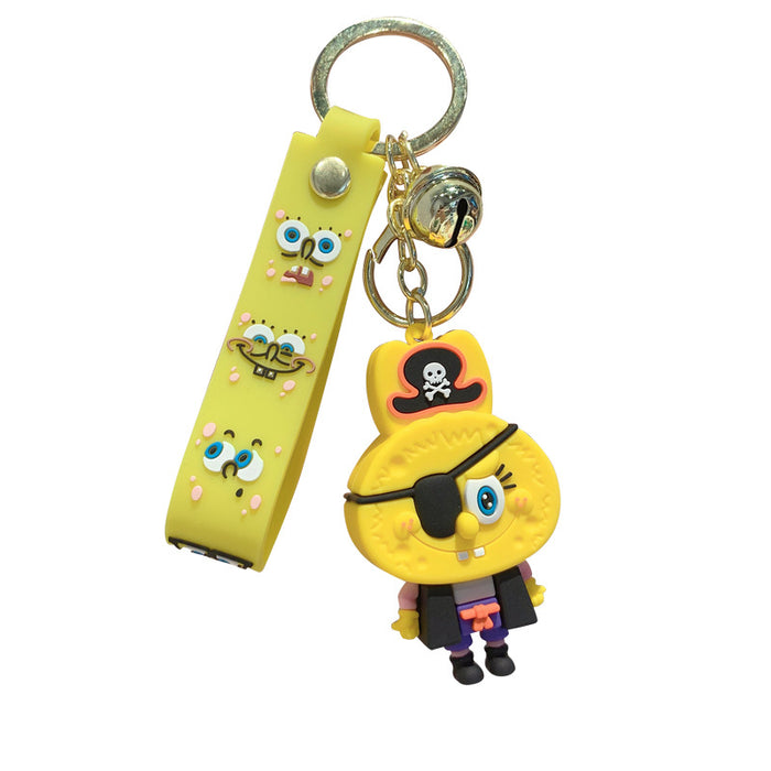 Wholesale Keychains For Backpacks cartoon doll pendant pvc soft rubber car cute pendant (M) MOQ≥2 JDC-KC-Aolong027