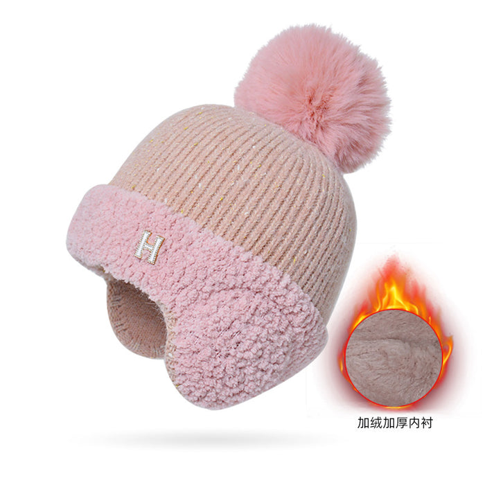 Wholesale Hat Polyester Fleece Winter Warm Ear Protector Head Cap MOQ≥2 JDC-FH-BG016