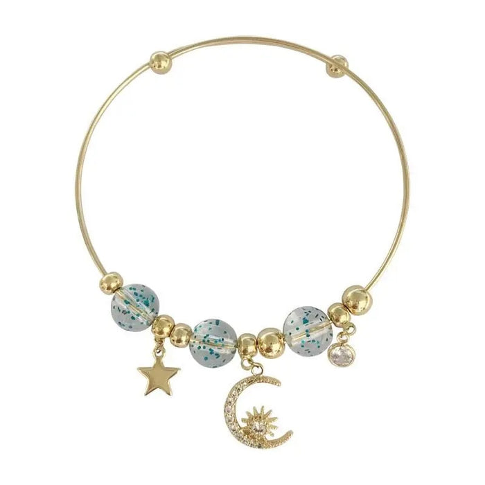 Jewelry WholesaleWholesale personality DREAM FAIRY star moon student Bracelet JDC-BT-HuG001 Bracelet 胡格 %variant_option1% %variant_option2% %variant_option3%  Factory Price JoyasDeChina Joyas De China