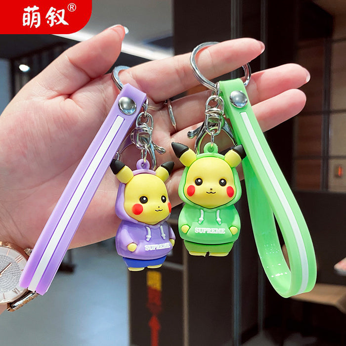 Jewelry WholesaleWholesale creative cute female cartoon schoolbag pendant car keychain (F) JDC-KC-GSXM072 Keychains 萌叙 %variant_option1% %variant_option2% %variant_option3%  Factory Price JoyasDeChina Joyas De China