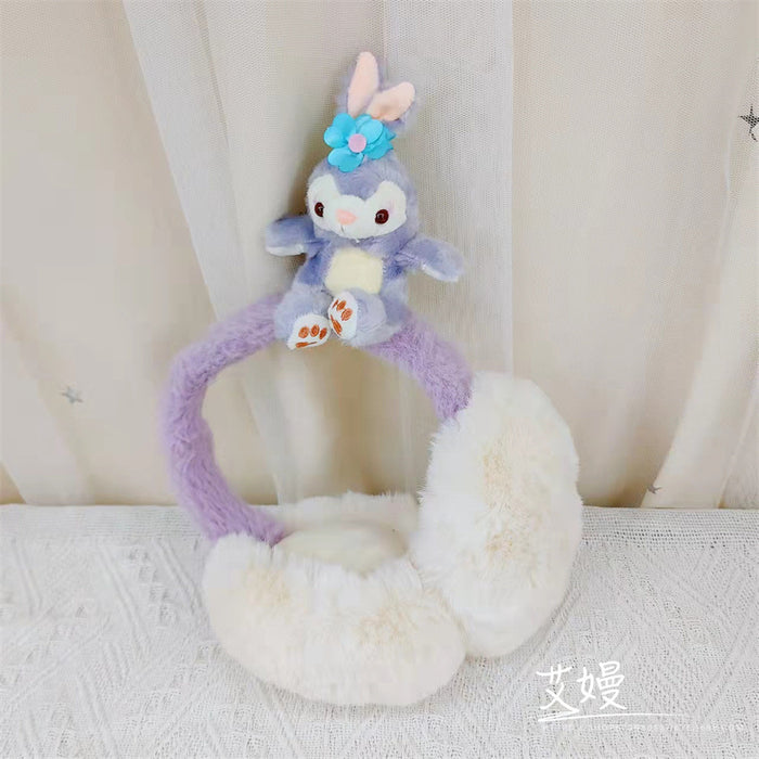 Wholesale Earmuff Plush Foldable Cute Cartoon Warm Winter (M) MOQ≥3 JDC-EF-AiMan006