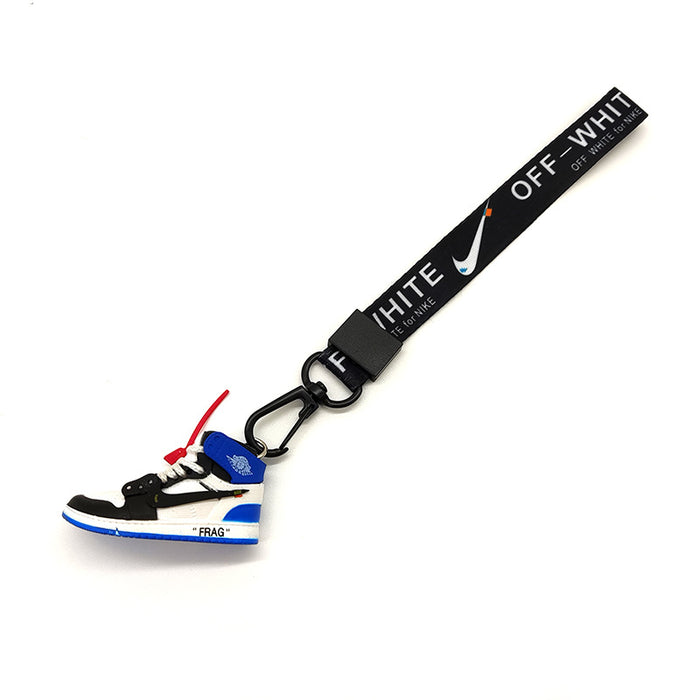 Wholesale Vinyl Sneakers Lanyard Keychain (F) JDC-KC-YTai006