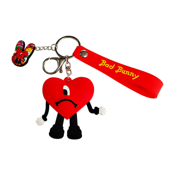 Wholesale Keychains PVC Hardware Love Cute Cartoon (M) MOQ≥5 JDC-KC-MaiQii001