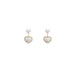 Jewelry WholesaleWholesale Colorful Pearl Love Rhinestone Earrings JDC-ES-HanK002 Earrings 韩蔻 %variant_option1% %variant_option2% %variant_option3%  Factory Price JoyasDeChina Joyas De China