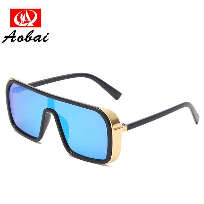 Wholesale Sunglasses PC Classic Aviator Vapor Metal One Piece JDC-SG-AoB002