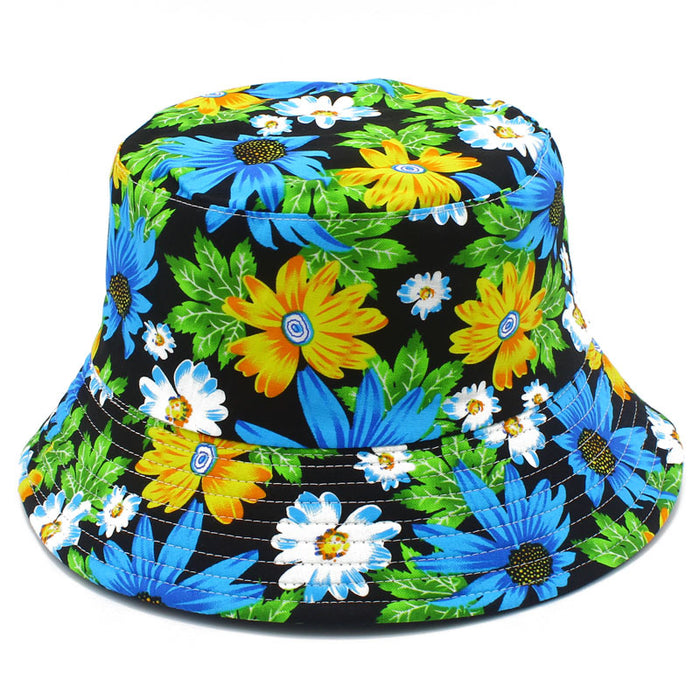 Wholesale Bucket Hat Flower Cotton JDC-FH-RHeng008