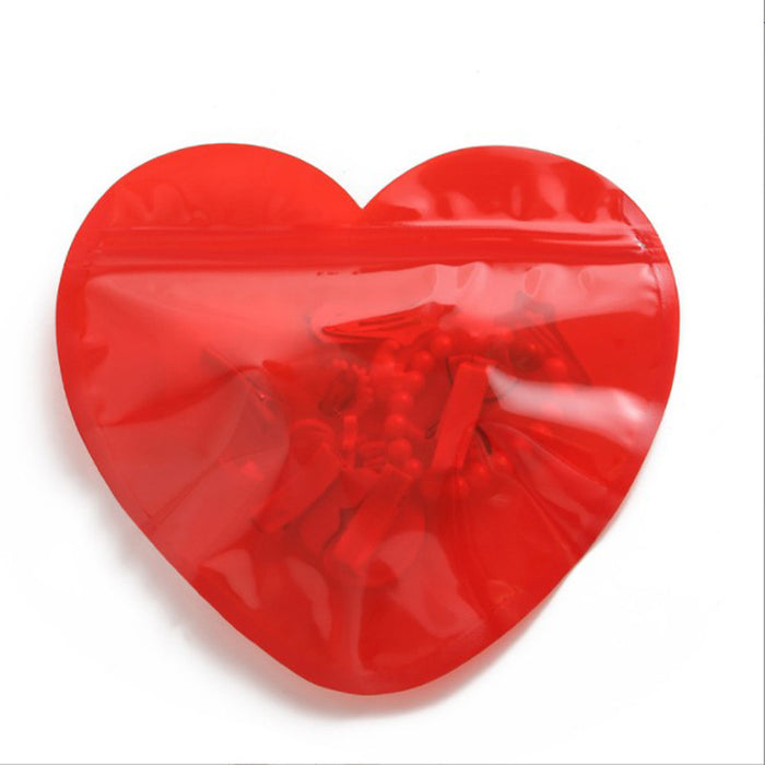 Wholesale 10pcs Heart Shaped Gift Bags JDC-GB-BaXing001