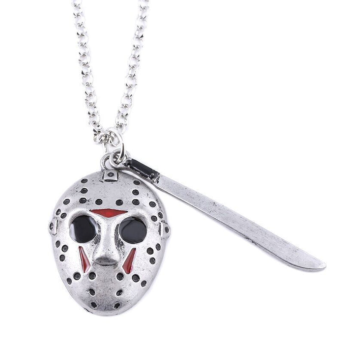 Wholesale black friday jason mask keychain JDC-KC-MM012