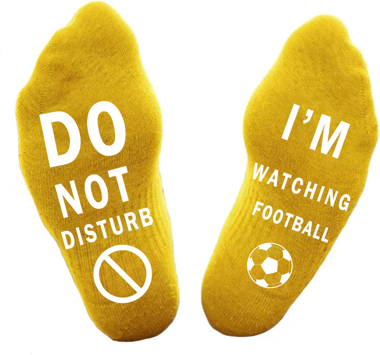 Wholesale Socks Cotton Letter Print Football Fans Socks MOQ≥2 JDC-SK-HuaL003