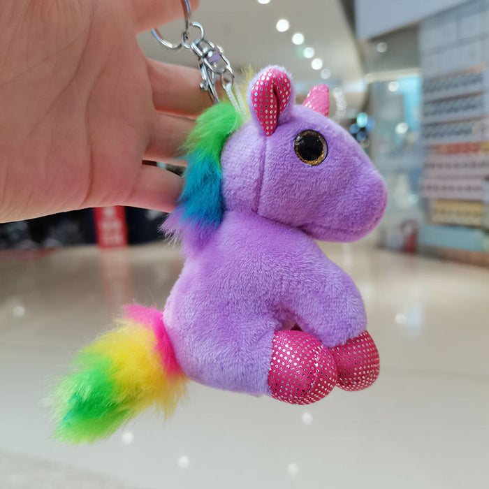 Wholesale cartoon doll keychain plush toys JDC-KC-KXing001