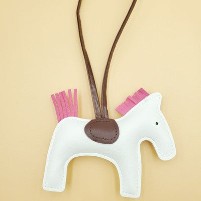 Jewelry WholesaleWholesale cartoon leather pony accessories keychain MOQ≥2 JDC-KC-QiShi020 Keychains 奇释 %variant_option1% %variant_option2% %variant_option3%  Factory Price JoyasDeChina Joyas De China