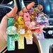 Jewelry WholesaleWholesale new acrylic into oil quicksand lollipop keychain JDC-KC-Woan005 Keychains 沃安 %variant_option1% %variant_option2% %variant_option3%  Factory Price JoyasDeChina Joyas De China