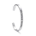 Jewelry WholesaleWholesale C-shaped titanium steel opening adjustable bracelet JDC-BT-ZhangM001 Bracelet 展梦 %variant_option1% %variant_option2% %variant_option3%  Factory Price JoyasDeChina Joyas De China