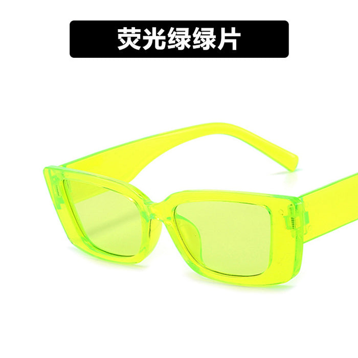 Wholesale Jelly Color Square Sunglasses JDC-SG-KD160