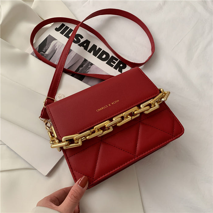 Wholesale PU Rhombus Chain Shoulder Bag JDC-SD-HZD031