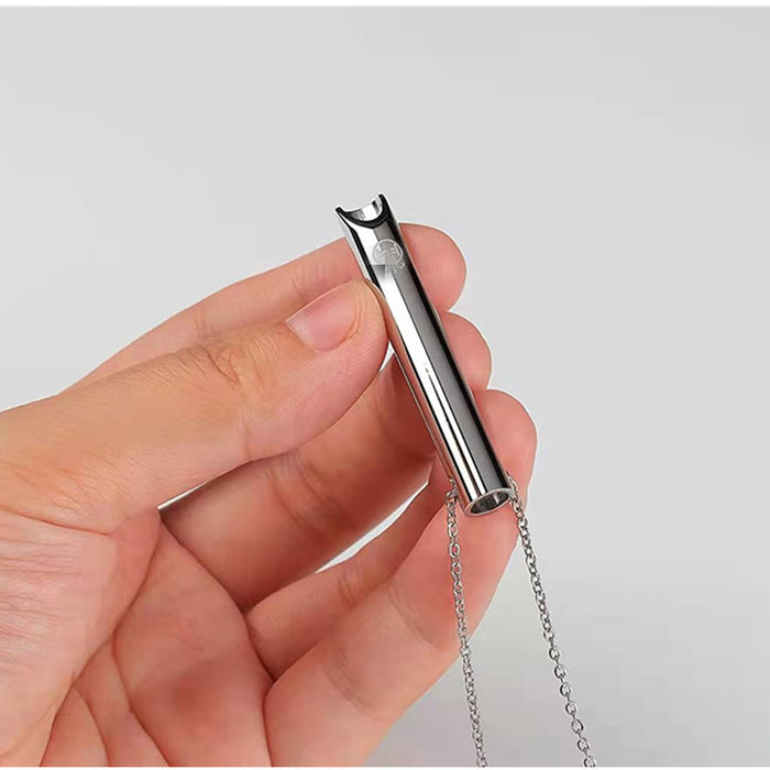 Wholesale Necklace Stainless Steel Meditation Decompression MOQ≥2 JDC-NE-HuiB001