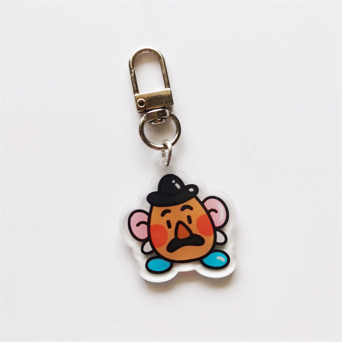 Wholesale Cartoon Acrylic Cute Keychain (M) MOQ≥2 JDC-KC-FPai002