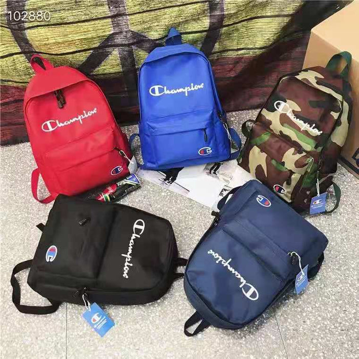 Wholesale Backpack Polyester Casual Large Capacity Travel Bag MOQ≥3 (F) JDC-BP-Zhanr003