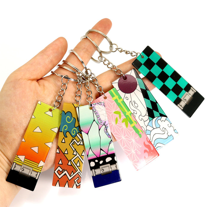 Wholesale Cute Keychain Trend Acrylic Pendant JDC-KC-MoS003