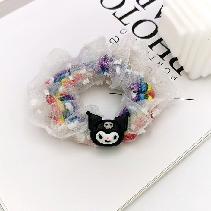 Wholesale cute card hair accessories large intestine ring head rope MOQ≥2 JDC-HS-SXD008