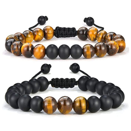 Jewelry WholesaleWholesale 8mm Natural Yellow Tiger Eye Braided Bracelet Adjustable JDC-BT-YinY006 Bracelet 盈亿 %variant_option1% %variant_option2% %variant_option3%  Factory Price JoyasDeChina Joyas De China