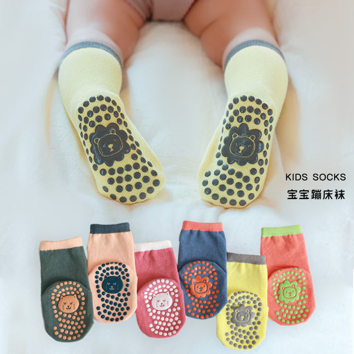 Wholesale Sock Cotton Baby Dispensing Non-slip Floor Socks JDC-SK-TongX001