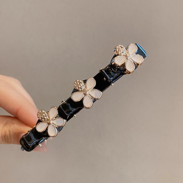 Wholesale hairpin pearl flowers and plants JDC-HC-ShiX009