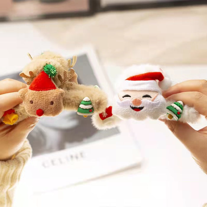 Wholesale Hair Clips Plush Christmas Big Clips Back of the Head JDC-HC-Yuxin002