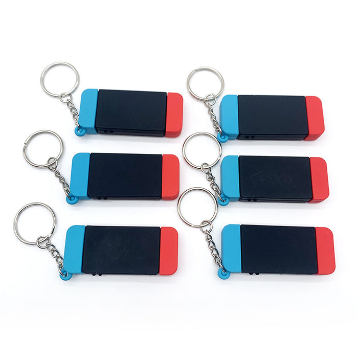 Wholesale Cartoon Silicone Game Machine Keychain MOQ≥2 JDC-KC-HAn001