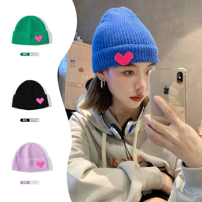 Wholesale Hat Alpaca Love Knitted Hat MOQ≥2 JDC-FH-QuanYi001