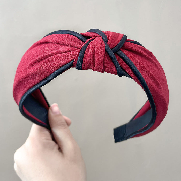 Jewelry WholesaleWholesale cross lace vintage wide-brimmed hair band JDC-HD-HuiY003 Headband 慧逸 %variant_option1% %variant_option2% %variant_option3%  Factory Price JoyasDeChina Joyas De China