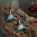 Jewelry WholesaleWholesale vintage bull head water drop turquoise stud earrings JDC-ES-saip042 Earrings 赛蒲 %variant_option1% %variant_option2% %variant_option3%  Factory Price JoyasDeChina Joyas De China