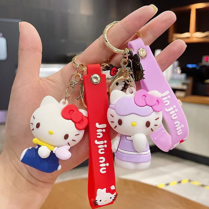 Wholesale cute cartoon doll doll keychain pendant MOQ≥2 MOQ≥2 JDC-KC-ZhenT001