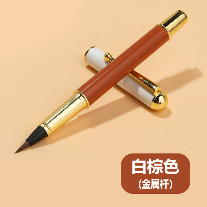 Wholesale Metal Calligraphy Brush Pen JDC-PEN-Yongx008