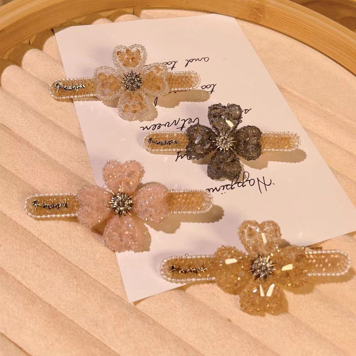 Jewelry WholesaleWholesale crystal clip women's word clip duckbill hair clip JDC-HC-Hengbei002 Hair Clips 衡倍 %variant_option1% %variant_option2% %variant_option3%  Factory Price JoyasDeChina Joyas De China