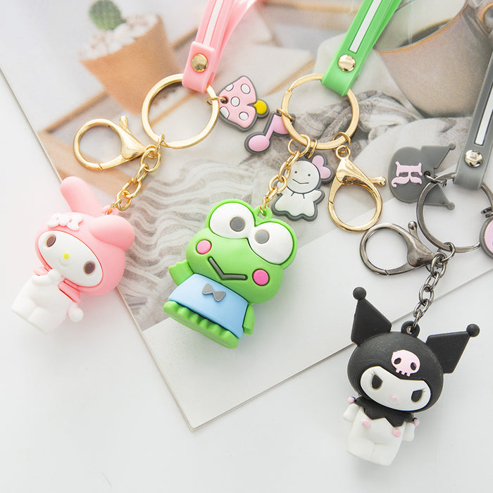 Wholesale Cartoon Series Keychain Cute Doll Bag Hair Ball Pendant (S) JDC-KC-YanA001