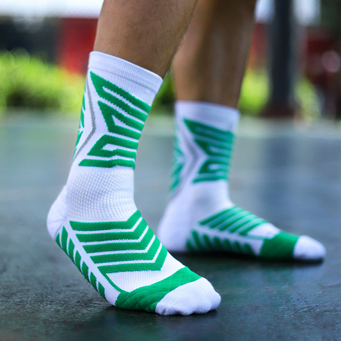 Wholesale Socks Nylon Breathable Sports Men's Mid-tube Socks MOQ≥3 JDC-SK-ChenXi002