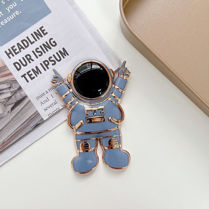 Wholesale Grips Mobile Phone Holder Cartoon Spaceman Plastic Phone Holder JDC-PS-Xuman001