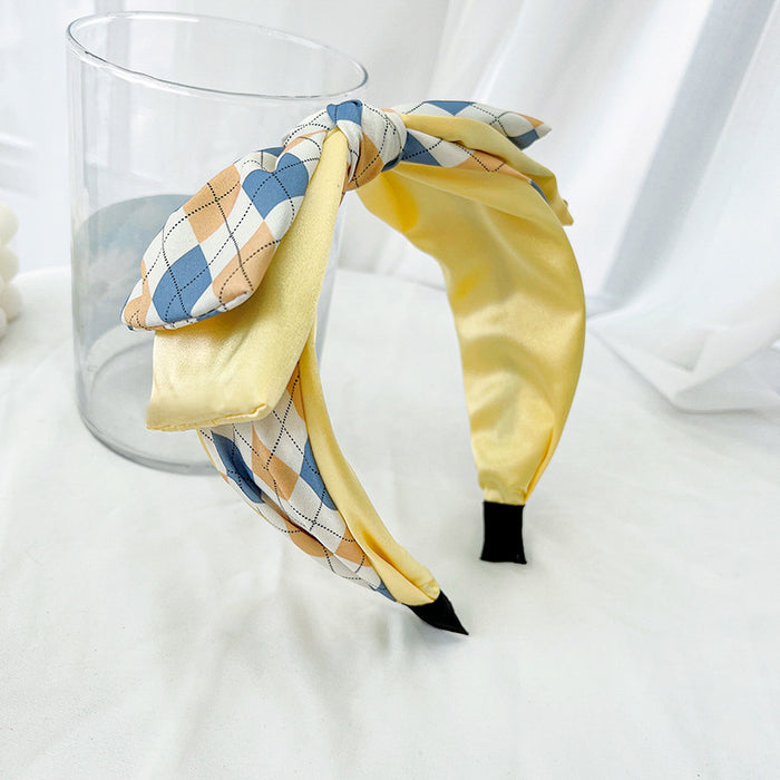 Wholesale fabric headband bow color matching MOQ≥2 JDC-HD-MIs010