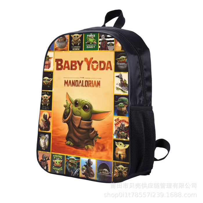 Wholesale Backpack Polyester Cute Cartoon Printing Large Capacity (M) JDC-BP-Beike003