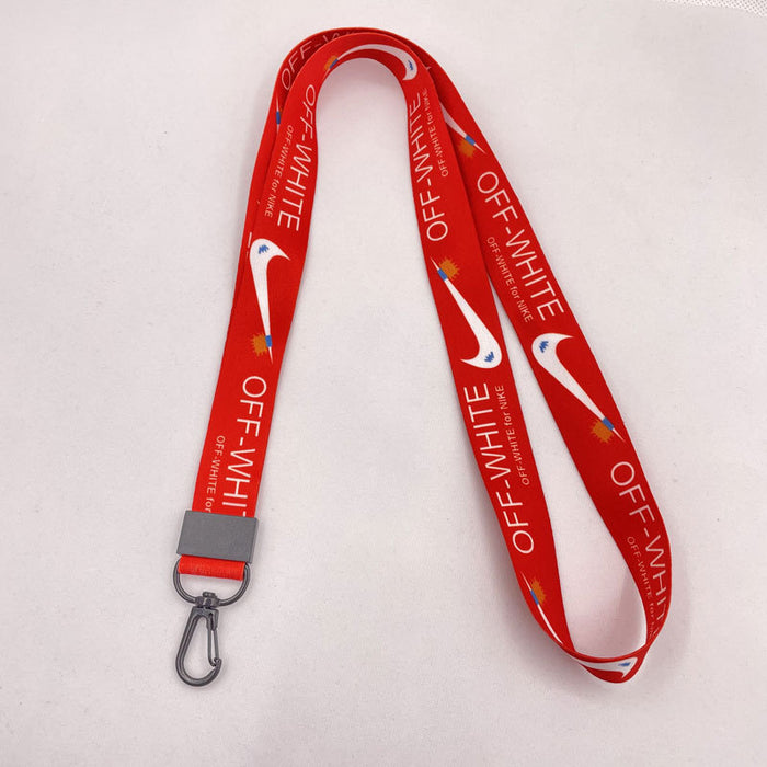 Wholesale long mobile phone lanyard can be printed student ID lanyard JDC-KC-HaoYu002