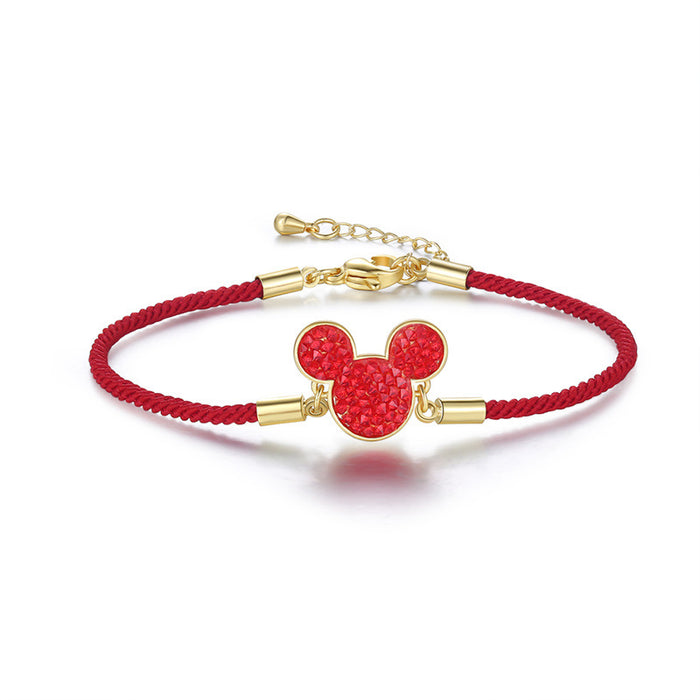 Wholesale Zodiac Red String Bracelet (M) JDC-BT-DiL003