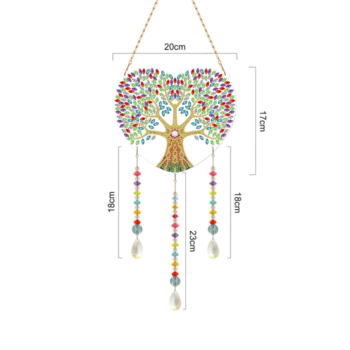 Wholesale DIY Diamond Painting PVC Crystal Beaded Dreamcatcher MOQ≥2 JDC-DC-JSen002