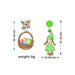 Jewelry WholesaleWholesale Easter Pygmy Goblin Holiday Rabbit Turnip Truck Egg Dwarf Earrings JDC-ES-XUEP002 Earrings 雪帕 %variant_option1% %variant_option2% %variant_option3%  Factory Price JoyasDeChina Joyas De China