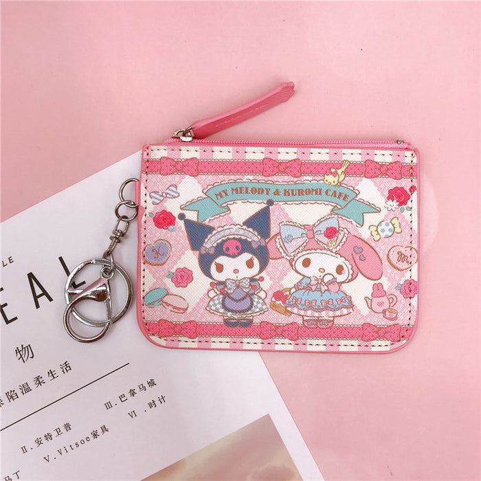 Jewelry WholesaleWholesale Cartoon Rabbit Badge Set with Key Ring Coin Card Holder JDC-WT-YaLL003 Wallet 娅蕾拉 %variant_option1% %variant_option2% %variant_option3%  Factory Price JoyasDeChina Joyas De China