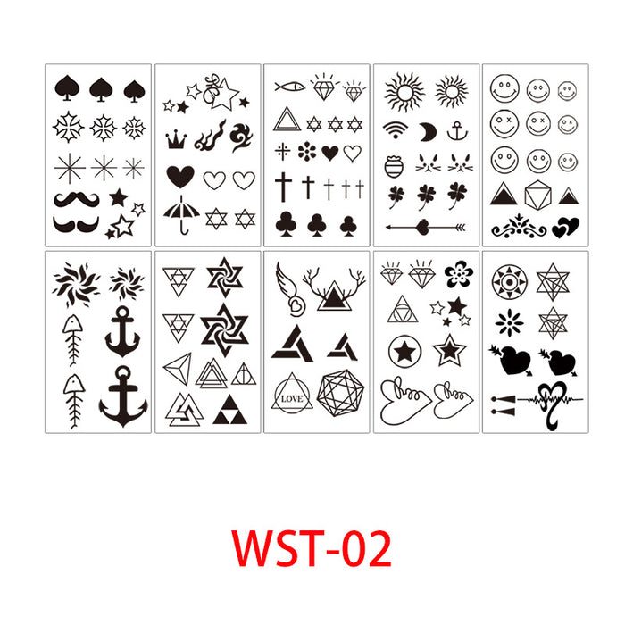 Wholesale Sticker Tattoo Stickers Durable Sexy JDC-ST-WeiL004