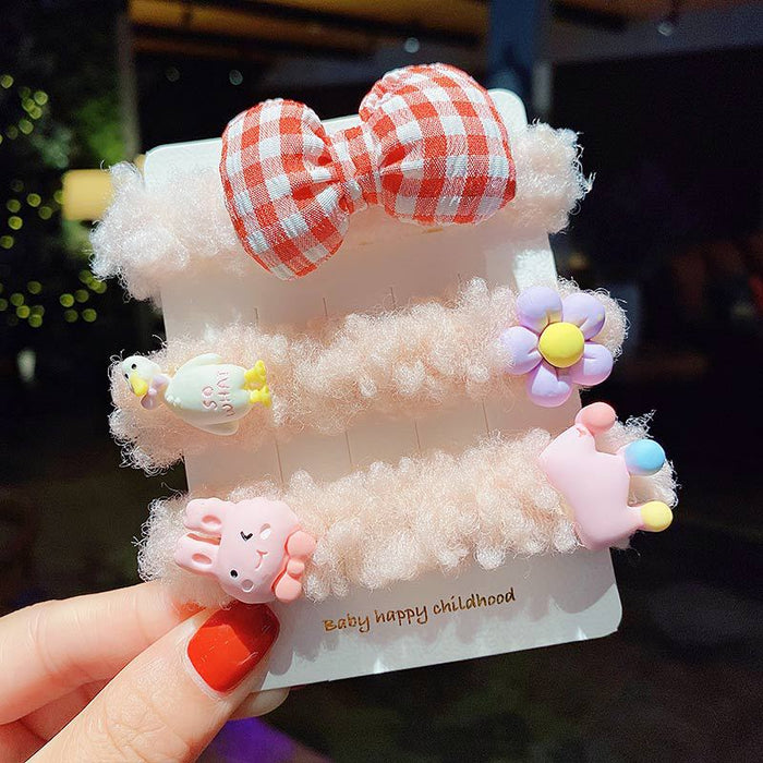 Jewelry WholesaleWholesale plush kids cartoon hair ring (F) JDC-HS-DingS002 Hair Scrunchies 鼎硕 %variant_option1% %variant_option2% %variant_option3%  Factory Price JoyasDeChina Joyas De China